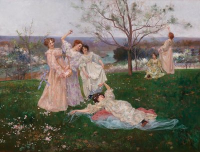 Fleurs de printemps, vers 1897 - Albert Emile Artigue
