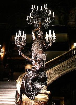 Torchère du Grand Escalier - Albert Ernest Carrier Belleuse