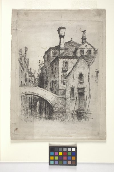 Rio della Senza, Venise - Albert Fitch Bellows