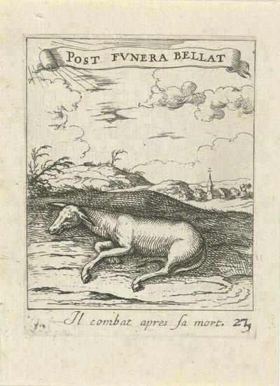 Âne mort - Albert Flamen