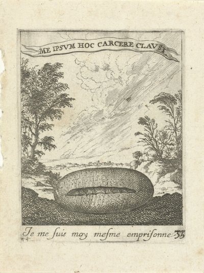 Paysage avec cocon - Albert Flamen