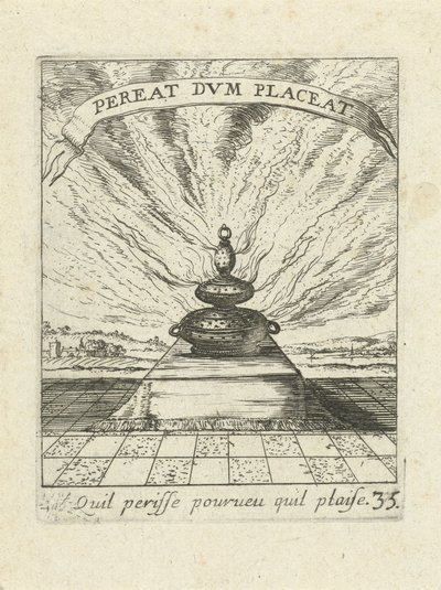 Brûleur de parfum (Emblèmes d