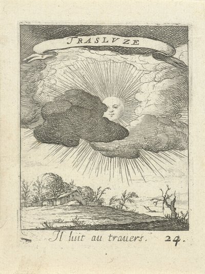 Soleil derrière les nuages - Albert Flamen