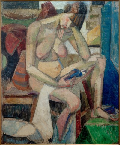 Nu assis - Albert Gleizes