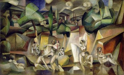 Les baigneurs - Albert Gleizes