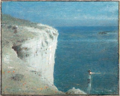 Beachy Head au clair de lune - Albert Goodwin