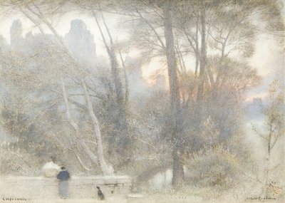 Château de Corfe - Albert Goodwin