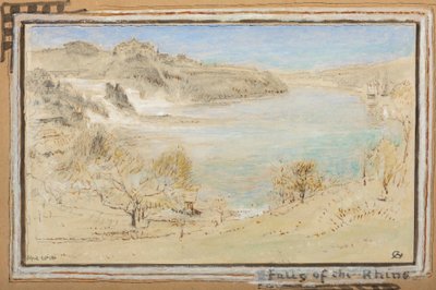 Chutes du Rhin - Albert Goodwin