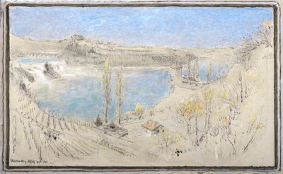Chutes du Rhin - Albert Goodwin