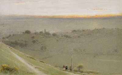 Glastonbury, 1924-25 - Albert Goodwin