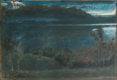 Gossau, Lac de Lucerne - Albert Goodwin