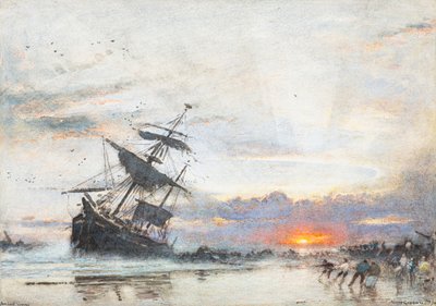 Son Dernier Voyage - Albert Goodwin
