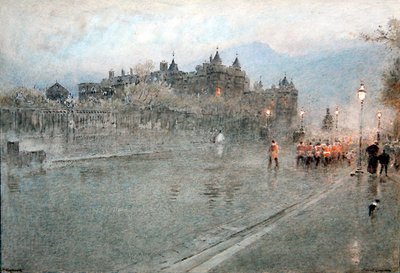 Holyrood, Édimbourg - Albert Goodwin