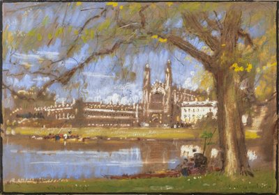 Kings College, Cambridge - Albert Goodwin