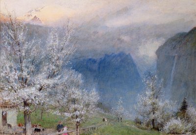 Lauterbrunnen - Albert Goodwin