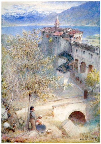 Locarno, Lac Majeur, 1905 - Albert Goodwin