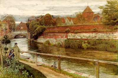 Vieilles Murs, Winchester - Albert Goodwin