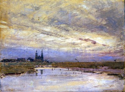 Reculver, Kent - Albert Goodwin