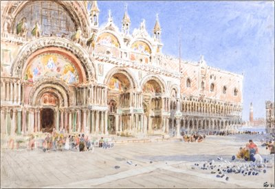 Saint-Marc, Venise - Albert Goodwin