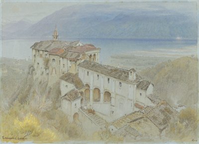 Le Monastère, Locarno - Albert Goodwin