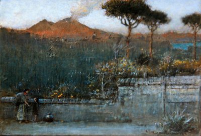 Vésuve - Albert Goodwin