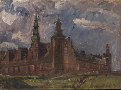 Kronborg vu du sud-est - Albert Gottschalk