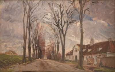 Route de Lyngby près de Vintappergården - Albert Gottschalk