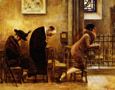Recueillement - Albert Guillaume