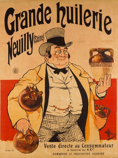 Grande huilerie - Neuilly Seine, vers 1895 - Albert Guillaume