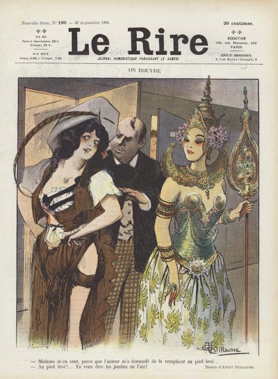 Illustration pour Le Rire - Albert Guillaume