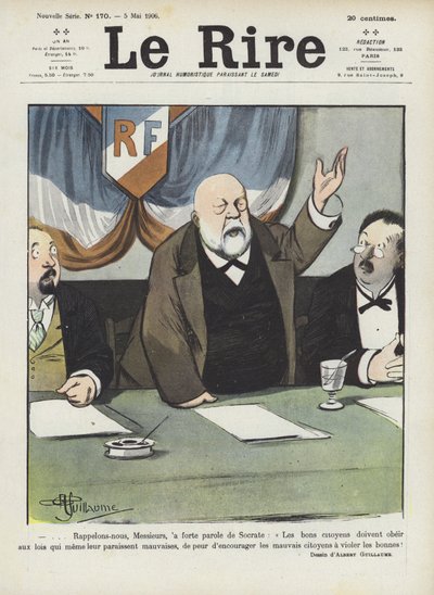 Illustration pour Le Rire - Albert Guillaume