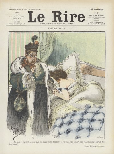 Illustration pour Le Rire - Albert Guillaume
