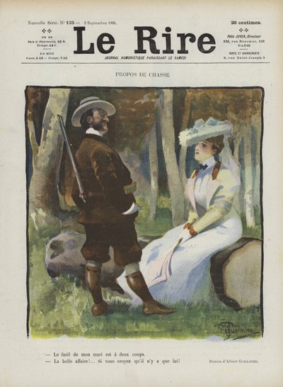 Illustration pour Le Rire - Albert Guillaume