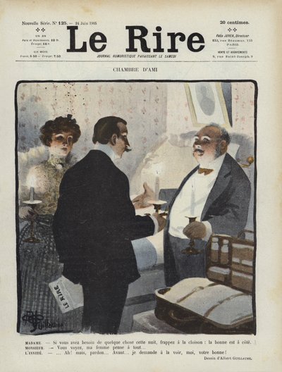 Illustration pour Le Rire - Albert Guillaume