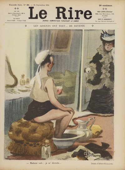 Illustration pour Le Rire - Albert Guillaume