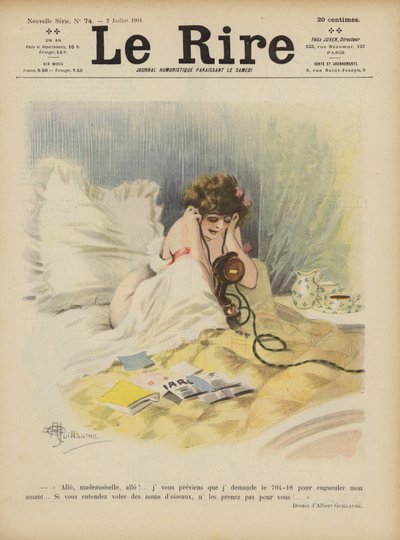 Illustration pour Le Rire - Albert Guillaume