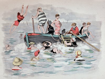 La barque de Dante dans « Étoile de mer ». A. Guillaume. Éditions Simonis Empis, Paris - Albert Guillaume