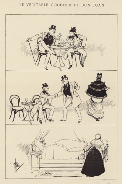 Le Véritable Coucher de Don Juan - Albert Guillaume