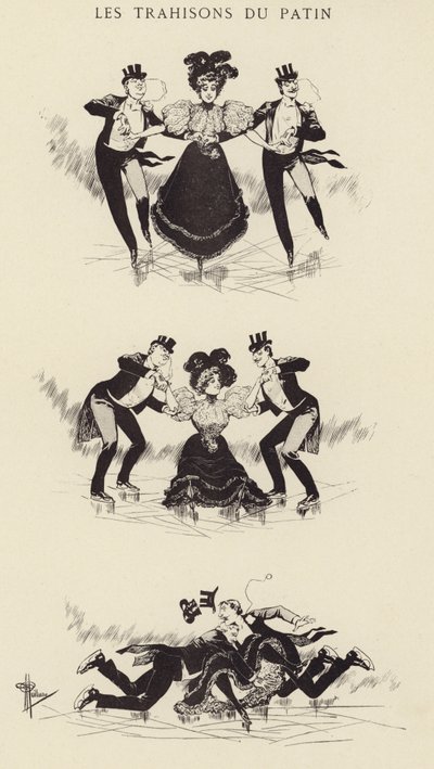 Les trahisons du patin - Albert Guillaume