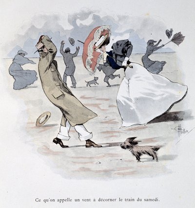 Temps de chien - dans "Stars de mer" par Guillaume - Albert Guillaume