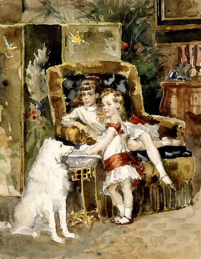 Grand-duc Michel Alexandrovitch de Russie 1878-1918 et grande-duchesse...1875-1960 - Albert Gustaf Aristides Edelfelt