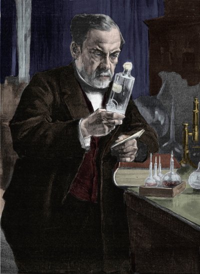 Portrait de Louis Pasteur (1822-1895), chimiste et biologiste français. D