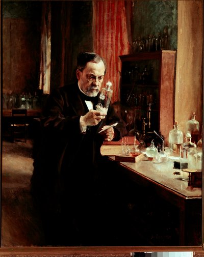 Portrait de Louis Pasteur - Albert Gustaf Aristides Edelfelt