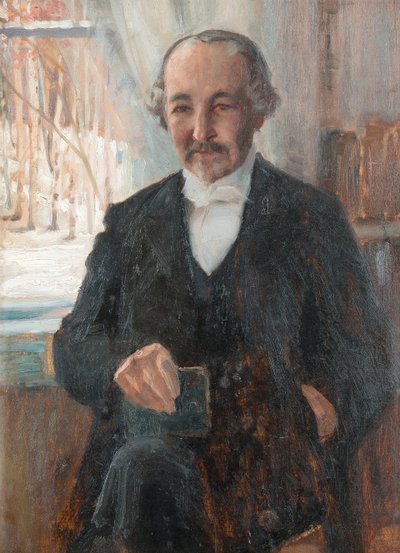 Portrait du poète Zacharias Topelius 1818-1898 - Albert Gustaf Aristides Edelfelt