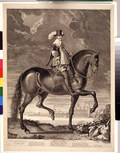 Christian IV à cheval - Albert Haelwegh