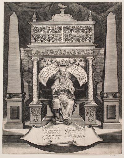 Elisabeth Lunge. Feuille commémorative - Albert Haelwegh
