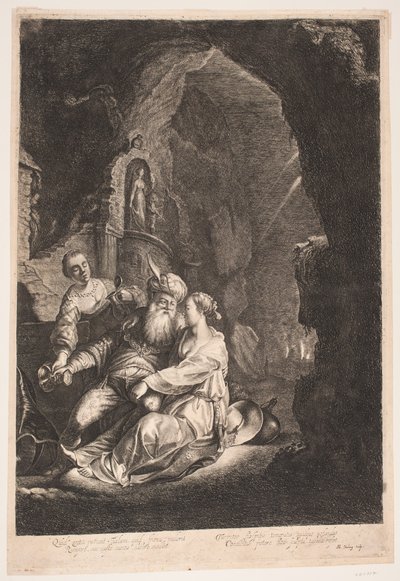 Loth et ses filles - Albert Haelwegh