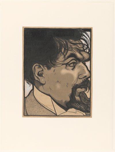Portrait de Jan Toorop - Albert Hahn (I)