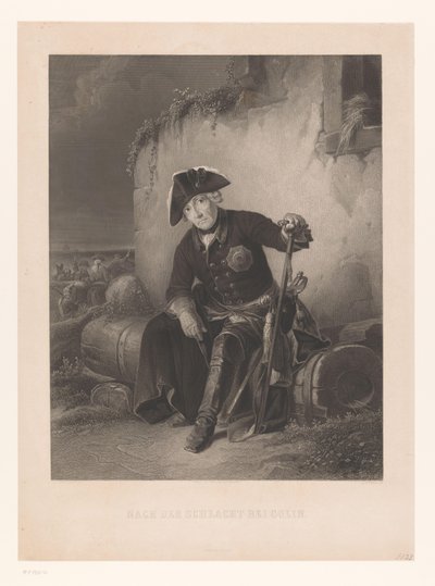 Frédéric le Grand après la bataille de Kolin - Albert Henry Payne