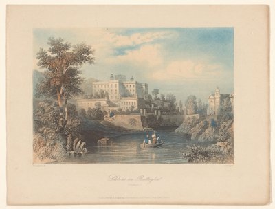 Vue du Castello del Catajo à Battaglia Terme - Albert Henry Payne